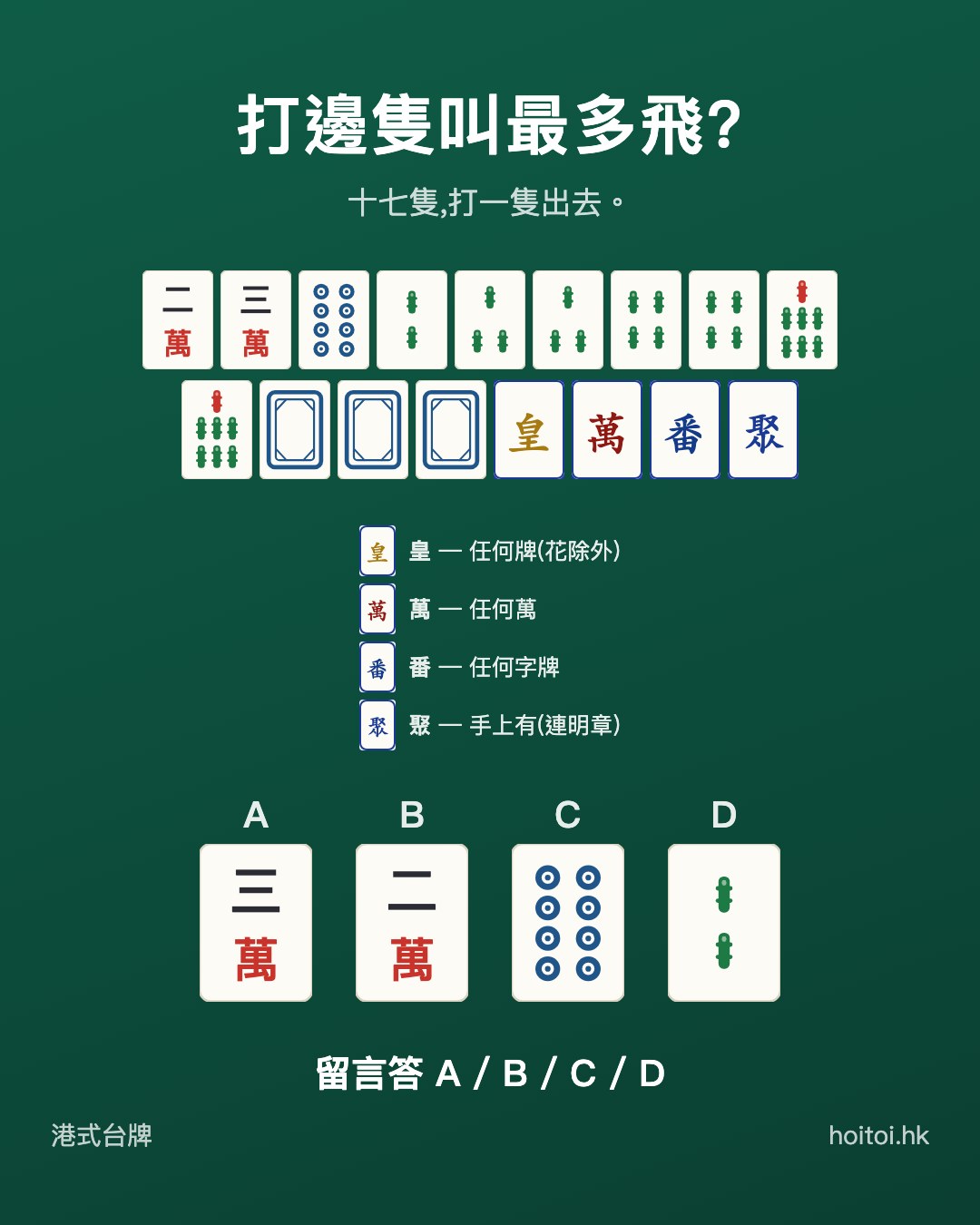 手牌：二三萬　八筒　二三三四四七七索　白白白搭搭搭搭